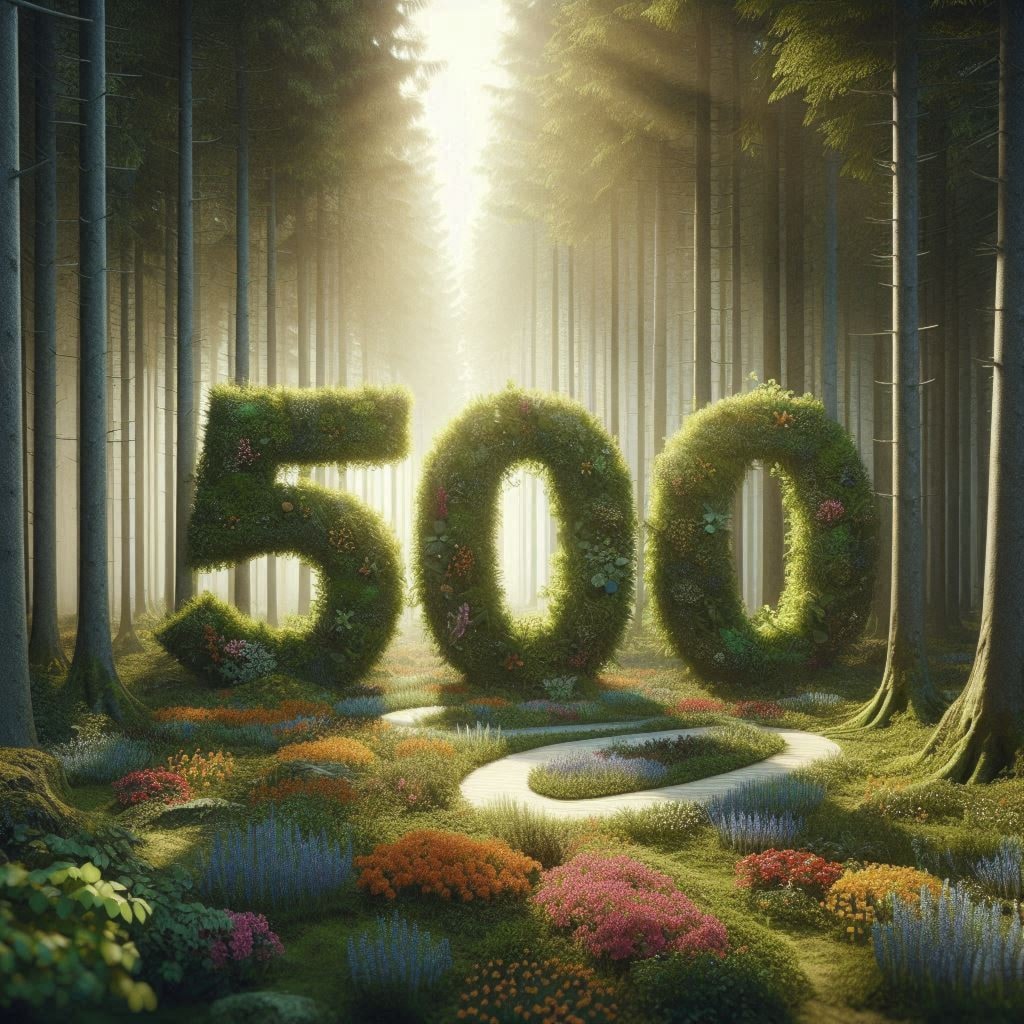 500 medlemmer!